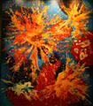 Energy of Explosions Twenty-Four Billion Years B.C. painting by Vance Kirkland at Kirkland Museum. Denver, CO