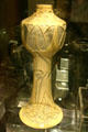 Della Robbia vase by Frederick Hurten Rhead of Roseville Pottery of Zanesville, OH at Kirkland Museum. Denver, CO.