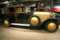 Rolls Royce Phantom I at Forney Museum. Denver, CO.