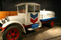 White tank truck at Forney Museum. Denver, CO.
