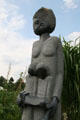 So Proud My Children stone sculpture by Nicholas Kadzungura of Zimbabwe at Denver Botanic Gardens. Denver, CO.