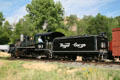 Royal Gorge steam locomotive #40 built by Baldwin at Colorado Railroad Museum. CO.