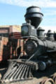 Denver Leadville & Gunnison 2-8-0 steam locomotive #191 built by Baldwin at Colorado Railroad Museum. CO.