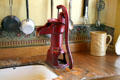 Kitchen water pump of Boston Hotel now Astor House Museum. Golden, CO.
