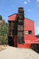 Lift bucket shaft on end of Argo Gold Mine & Mill. Idaho Springs, CO.