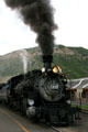 Durango & Silverton Railroad steam locomotive 486. Durango, CO