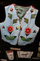 Ute beaded vest with flowers at Mesa Verde Museum. CO.