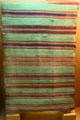 Navajo woven blanket or rug at Mesa Verde Museum. CO.