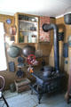 Kitchen stove in original Pioneer home at South Park City. Fairplay, CO.