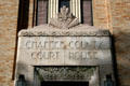 Chaffee County Court House entrance. Salida, CO.