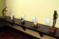 Tactile gallery sculptures at Colorado Springs Fine Arts Center. Colorado Springs, CO.