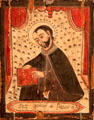 St Ignatius of Loyola painting by José Rafael Aragón at Colorado Springs Fine Arts Center. Colorado Springs, CO.