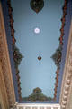 Painted ceiling at Colorado Springs Pioneers Museum. Colorado Springs, CO.
