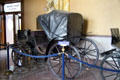 Wagon at Colorado Springs Pioneers Museum. Colorado Springs, CO.