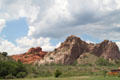Geologic formations at Rock Ledge Ranch Historic Site. Colorado Springs, CO.