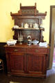 Sideboard in Chambers Home at Rock Ledge Ranch Historic Site. Colorado Springs, CO.