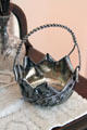 Silver basket at Orchard House at Rock Ledge Ranch Historic Site. Colorado Springs, CO
