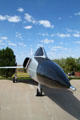 Convair F-106A Delta Dart interceptor at Peterson Air & Space Museum. Colorado Springs, CO.