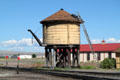 Cumbres & Toltec Scenic Railroad water tower. Antonito, CO.