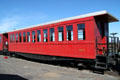 Cumbres & Toltec Scenic Railroad passenger car 300. Antonito, CO.