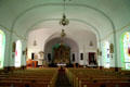 Interior of Our Lady of Guadalupe Church. Antonito, CO.