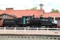 Shay steam locomotive #8 at Canon City Depot, home of Royal Gorge sightseeing train. Canon City, CO.