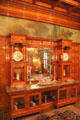 Sideboard in dining room at Rosemount House Museum. Pueblo, CO.