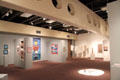 Architectural beams at Sangre de Cristo Arts Museum. Pueblo, CO.