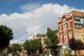 Union Ave. streetscape with Hanna, Graham-Wescott & DeRemer Blocks. Pueblo, CO.