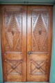 Front door of Frank Bloom Mansion. Trinidad, CO.
