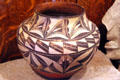 Acoma Pueblo pot at A.R. Mitchell Museum of Western Art. Trinidad, CO.