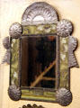 Spanish colonial tin mirror frame at A.R. Mitchell Museum of Western Art. Trinidad, CO.