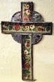 Spanish colonial tin cross at A.R. Mitchell Museum of Western Art. Trinidad, CO.