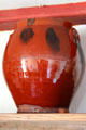 Redware jug at Hyland House. Guilford, CT.