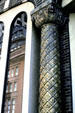 Pillar on an Art Deco building. Hartford, CT.