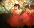 Dancers in Pink painting by Degas at Hill-Stead Museum. Farmington, CT.