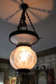 Hanging hall lamp at Hill-Stead Museum. Farmington, CT.