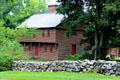 Stanley-Whitman House Museum a New England saltbox structure. Farmington, CT