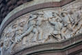 Naval troops on frieze of Hartford Soldiers and Sailors Civil War Memorial Arch. Hartford, CT.