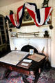 McCook family Civil War mementos at Butler-McCook House Museum. Hartford, CT.