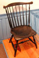 Windsor chair possibly from Connecticut once owned by Daniel Butler at Butler-McCook House Museum. Hartford, CT.