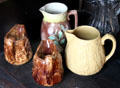 Ceramic pitchers at Isham-Terry House Museum. Hartford, CT.
