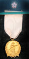 Charlotte Terry Isham's Mayflower Descendants medal at Isham-Terry House Museum. Hartford, CT.