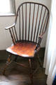 Windsor-style chair at Nathan Hale Homestead Museum. Coventry, CT.