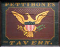 Pettibone's Tavern sign with American Eagle at Connecticut Historical Society. Hartford, CT.