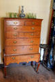 Chest with drawers at Noah Webster House. West Hartford, CT.