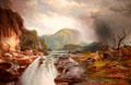 Wilds of Lake Superior painting by Thomas Moran at New Britain Museum of American Art. New Britain, CT.