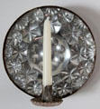 Candle sconce with tin reflector at Phelps-Hathaway House. Suffield, CT