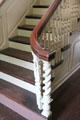 Stairway banister at Joseph Webb House. Wethersfield, CT.