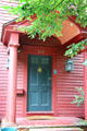 Front door of Allyn Smith House. Wethersfield, CT.